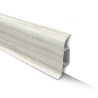 Коллекция плинтусов «КЛАССИК» 267 Клён Белый, 70 мм