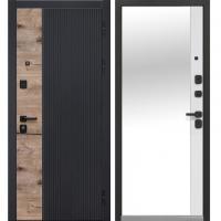 LUXOR 2МДФ ДУБ ВЕРТИКАЛЬ (ЗЕРКАЛО)