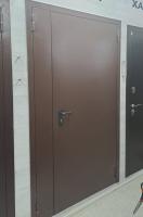 ДВЕРЬ ПРОТИВОПОЖАРНАЯ ДПМ EI-60 RAL 8017 (ДВУХСТВОРЧАТАЯ)