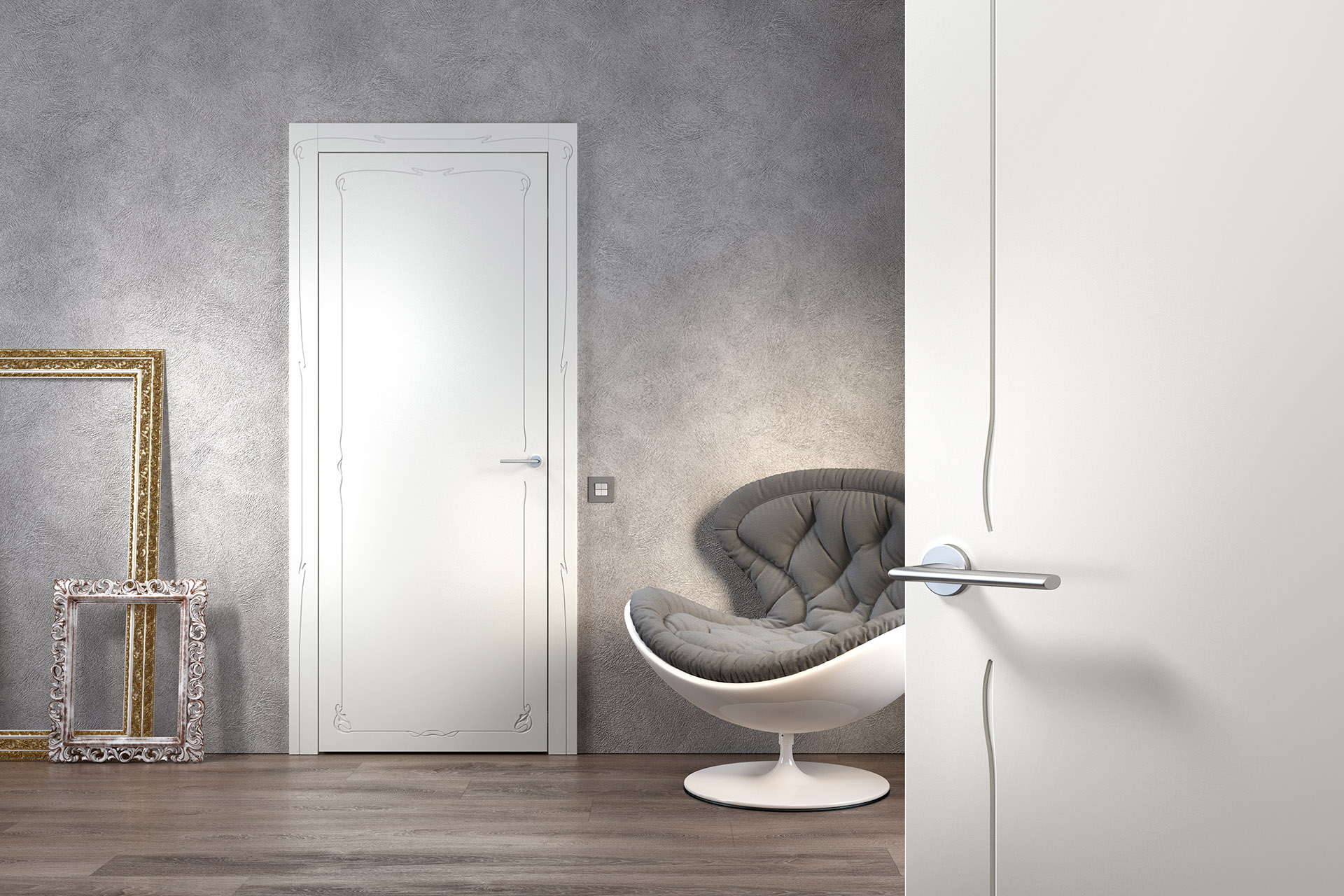 Производство гладких межкомнатных дверей Производство гладких межкомнатных дверей