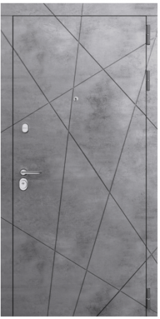 ПРЕЗИДЕНТ БЕТОН ТЁМНЫЙ / МАРСЕЛЬ (ЗЕРКАЛО ФАЦЕТ) СОФТ БЕЛЫЙ