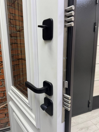 ИСЛАНДИЯ 8019 ШОКОЛАД / 9016 БЕЛЫЙ (ТЕРМОРАЗРЫВ)